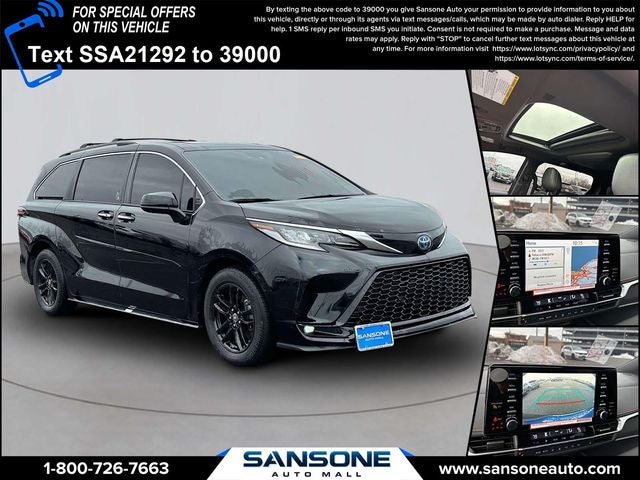 2022 Toyota Sienna XSE 7 Passenger