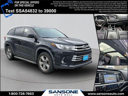 2019 Toyota Highlander Base