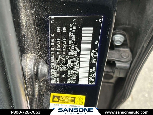 2019 Toyota Highlander Base