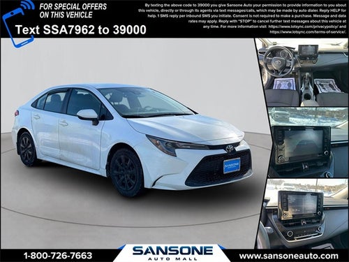 2022 Toyota Corolla LE