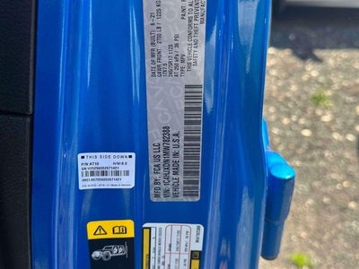 2021 Jeep Wrangler Unlimited Sport S