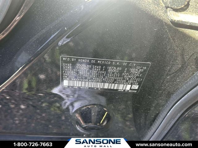 2020 Honda Fit Sport