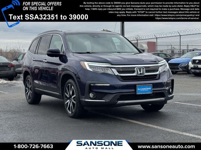 2021 Honda Pilot Touring 8 Passenger