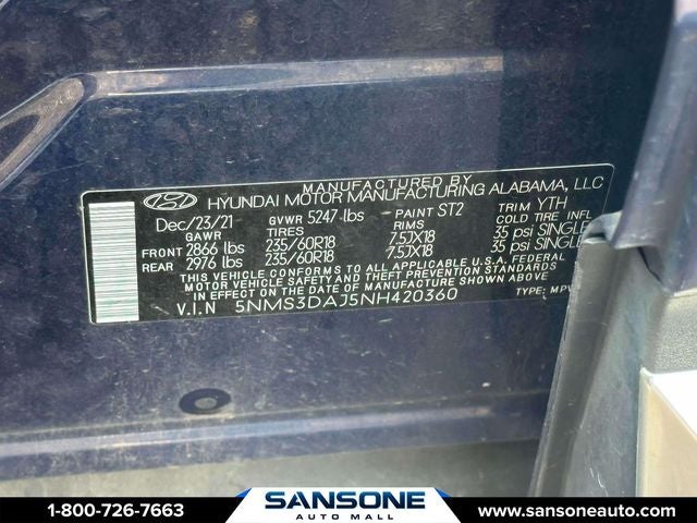 2022 Hyundai Santa Fe SEL - Photo 17