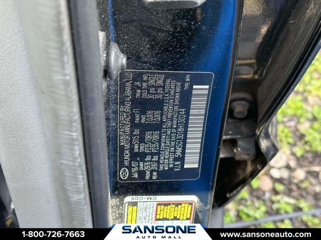 2008 Hyundai Santa Fe GLS 2.7L V6