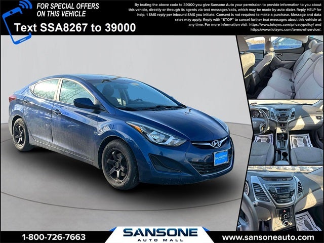 2016 Hyundai Elantra SE