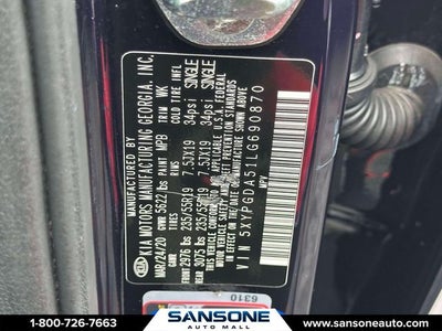2020 Kia Sorento S