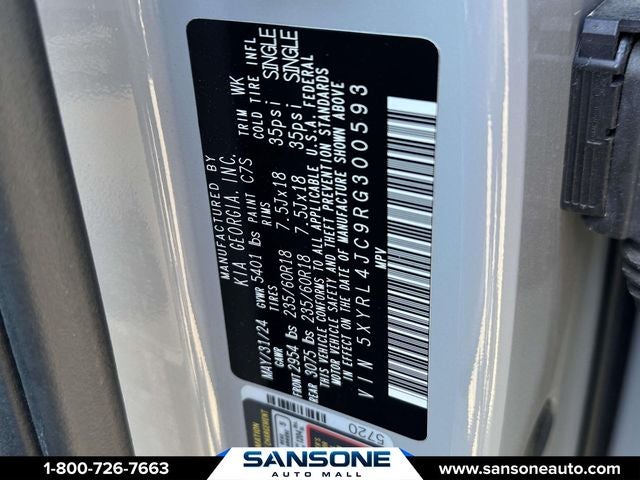 2024 Kia Sorento S