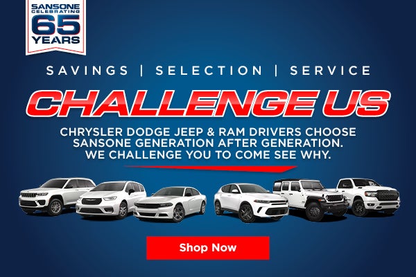 Challenge Us, Choose Sansone