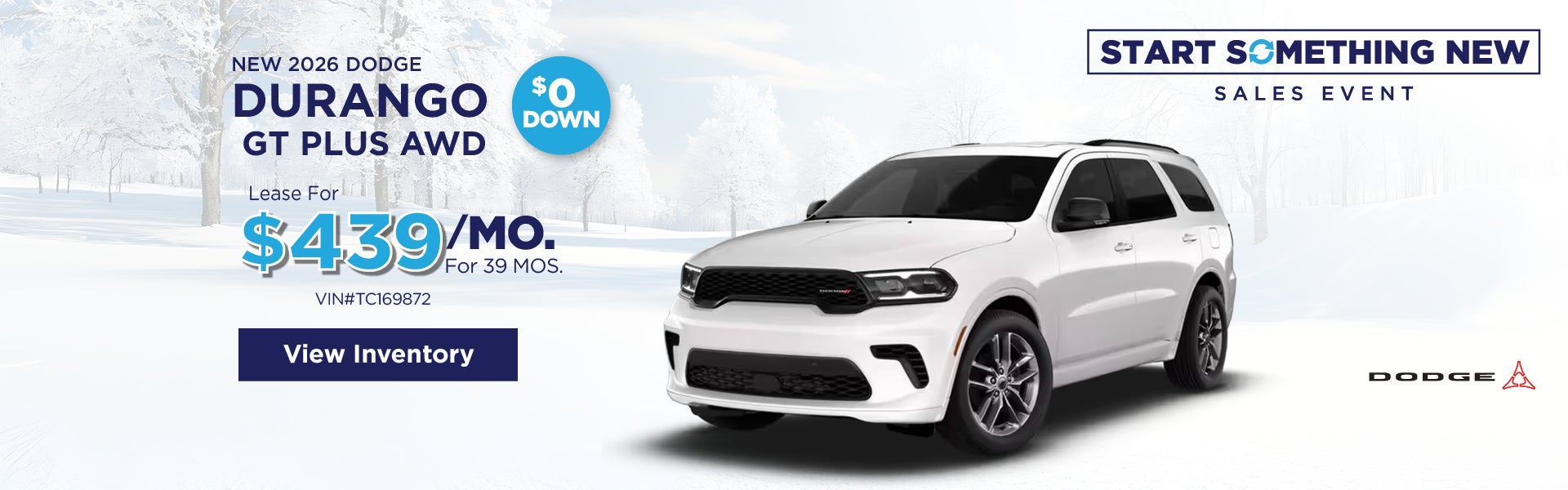 New 2026 Dodge Durango GT Plus AWD 