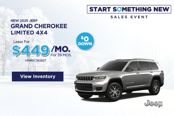 New 2025 Jeep Grand Cherokee Limited 4x4 