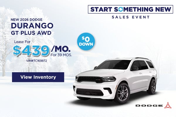 New 2026 Dodge Durango GT Plus AWD 