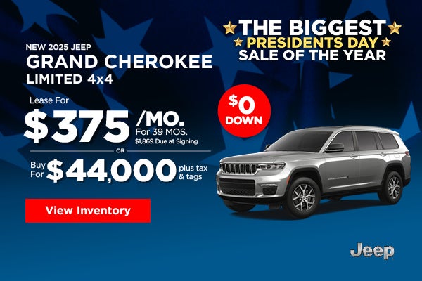 New 2025 Jeep Grand Cherokee Limited 4x4