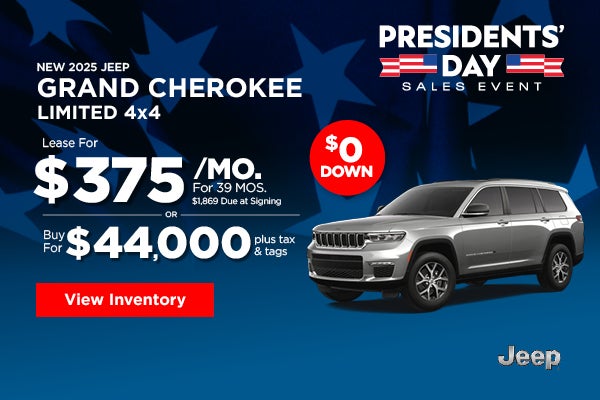 New 2025 Jeep Grand Cherokee Limited 4x4