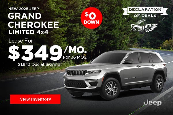 New 2025 Jeep Grand Cherokee Limited 4x4