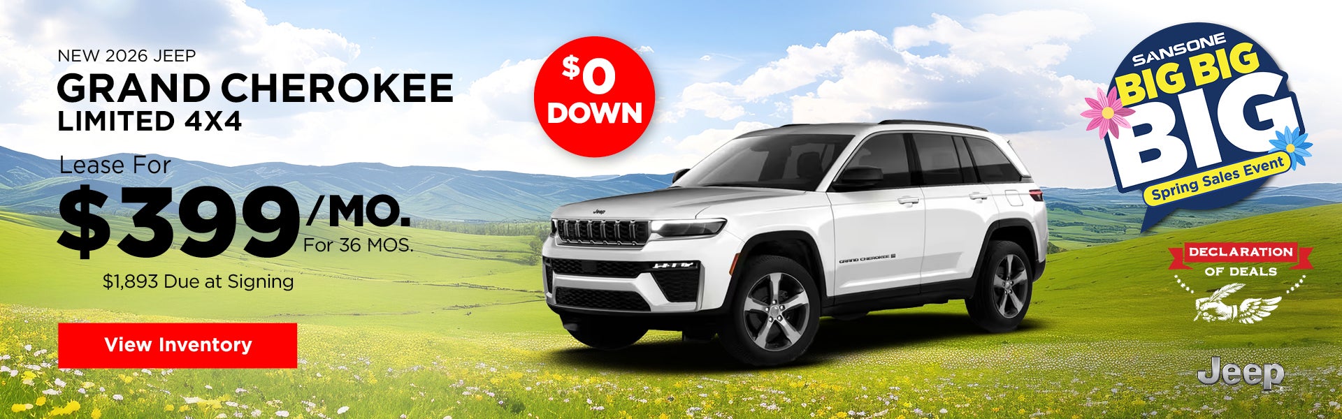 New 2026 Jeep Grand Cherokee Limited 4x4