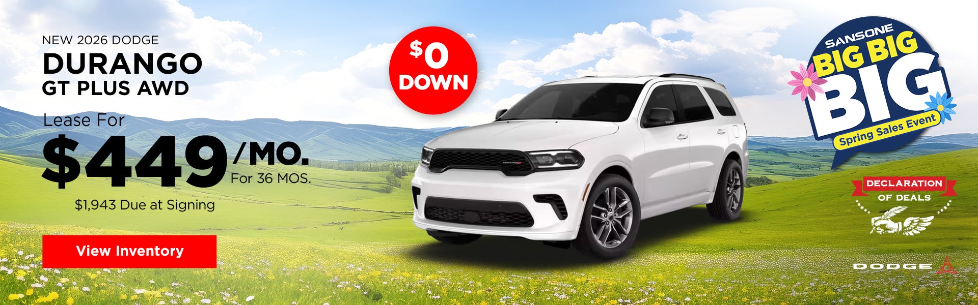 New 2026 Dodge Durango GT Plus AWD