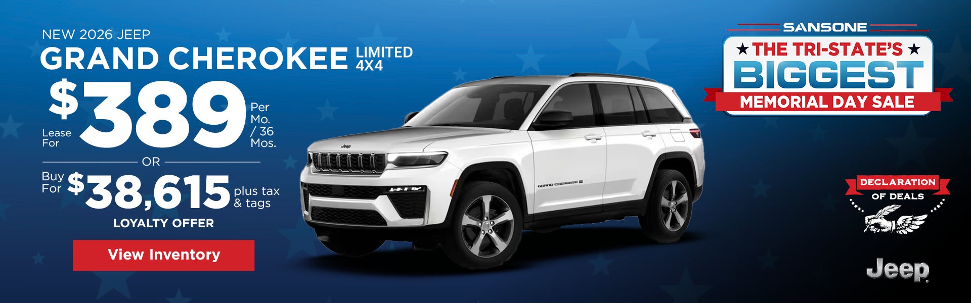 New 2026 Jeep Grand Cherokee Limited 4x4
