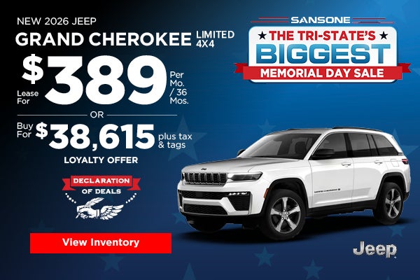 New 2026 Jeep Grand Cherokee Limited 4x4