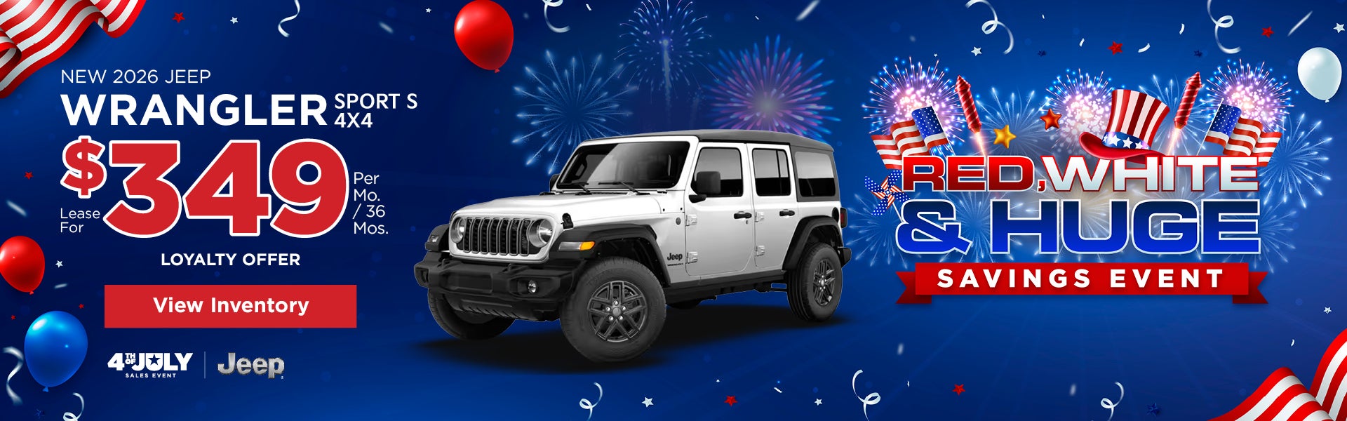 New 2026 Jeep Wrangler Sport S 4x4