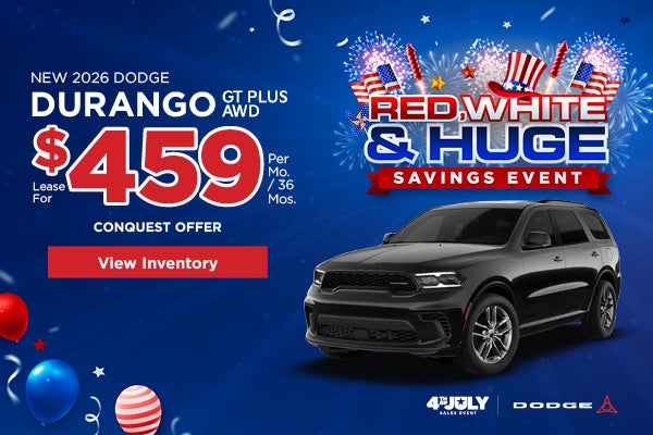 New 2026 Dodge Durango GT Plus AWD