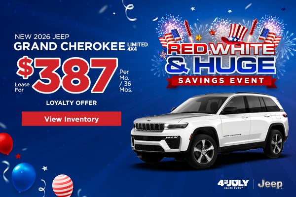 New 2026 Jeep Grand Cherokee Limited 4x4