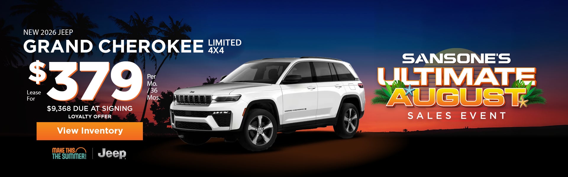 New 2026 Jeep Grand Cherokee Limited 4x4