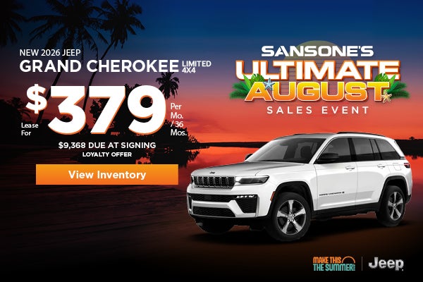 New 2026 Jeep Grand Cherokee Limited 4x4