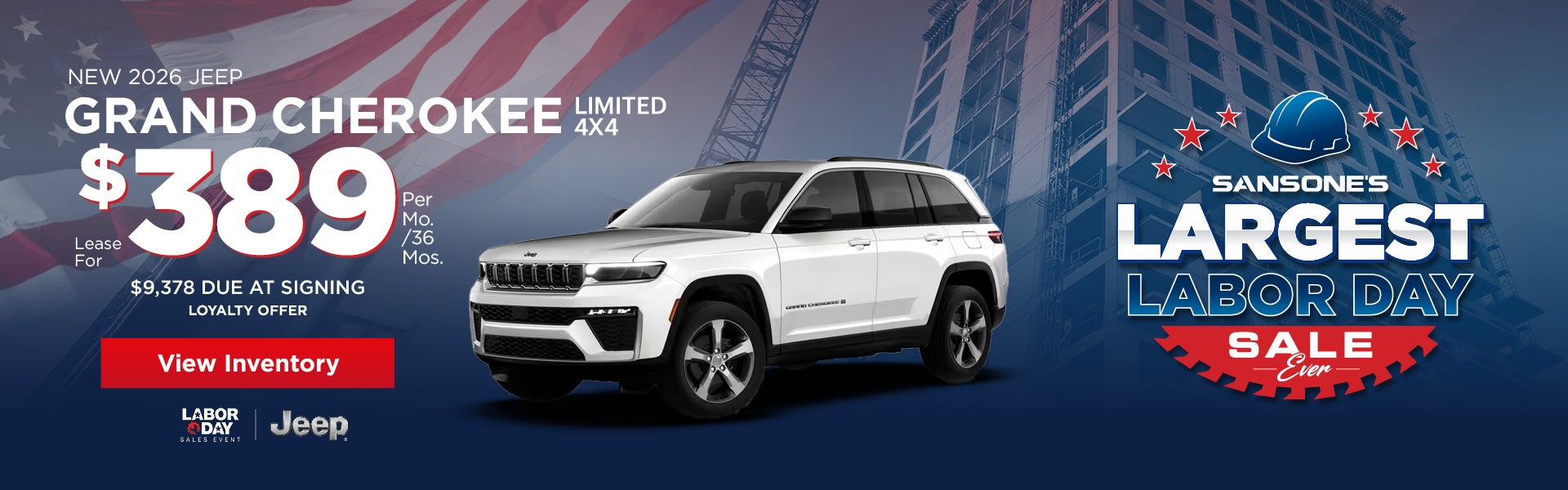 New 2026 Jeep Grand Cherokee Limited 4x4