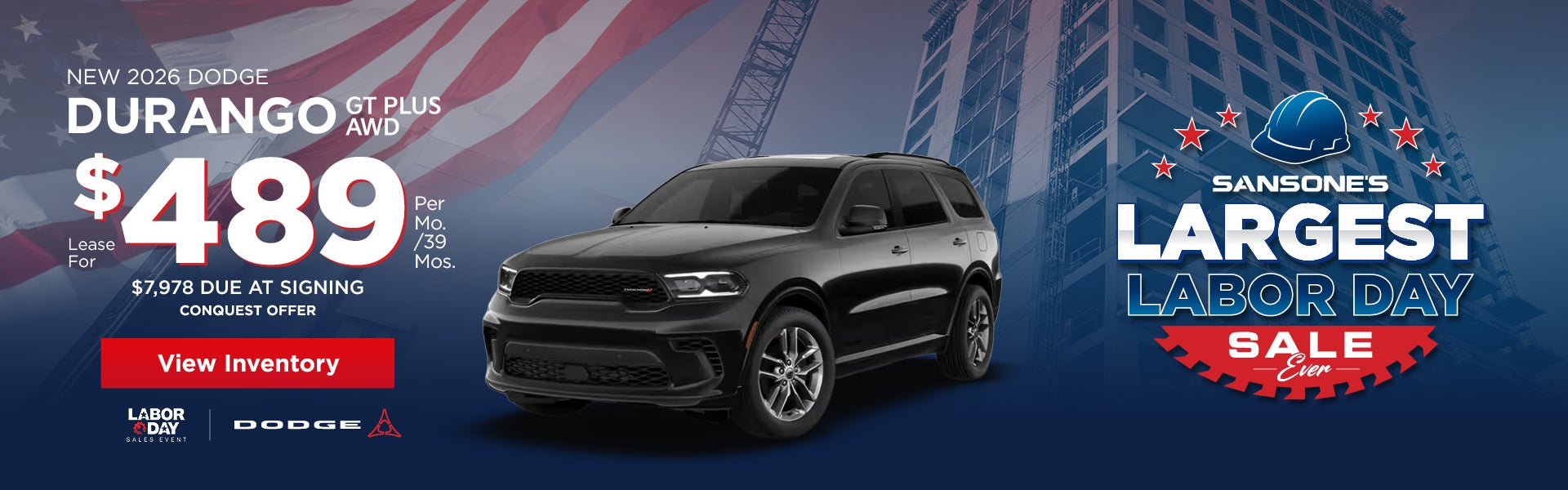 New 2026 Dodge Durango GT Plus AWD