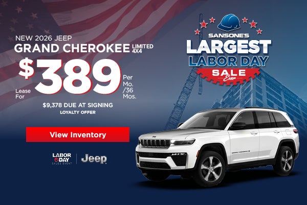 New 2026 Jeep Grand Cherokee Limited 4x4