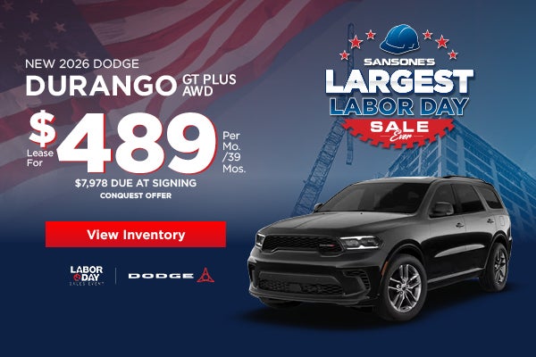 New 2026 Dodge Durango GT Plus AWD