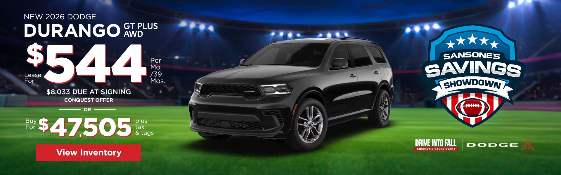 New 2026 Dodge Durango GT Plus AWD