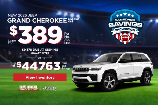 New 2026 Jeep Grand Cherokee Limited 4x4