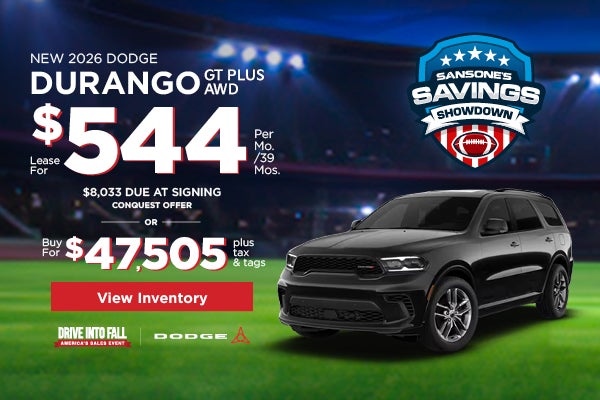 New 2026 Dodge Durango GT Plus AWD