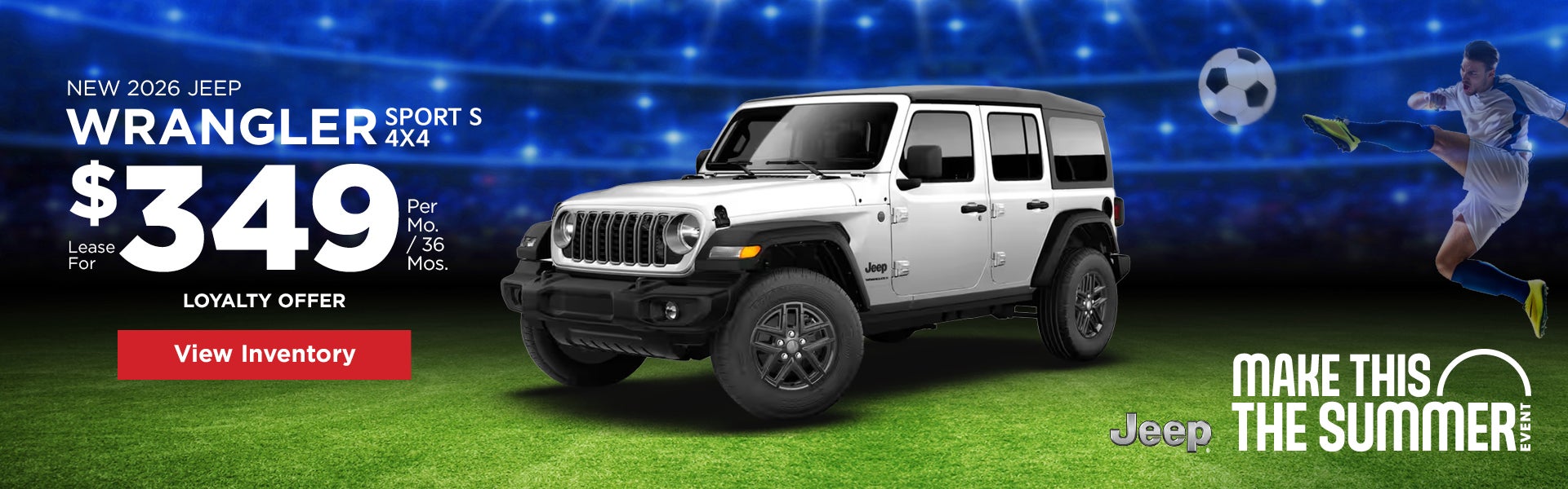 New 2026 Jeep Wrangler Sport S 4x4