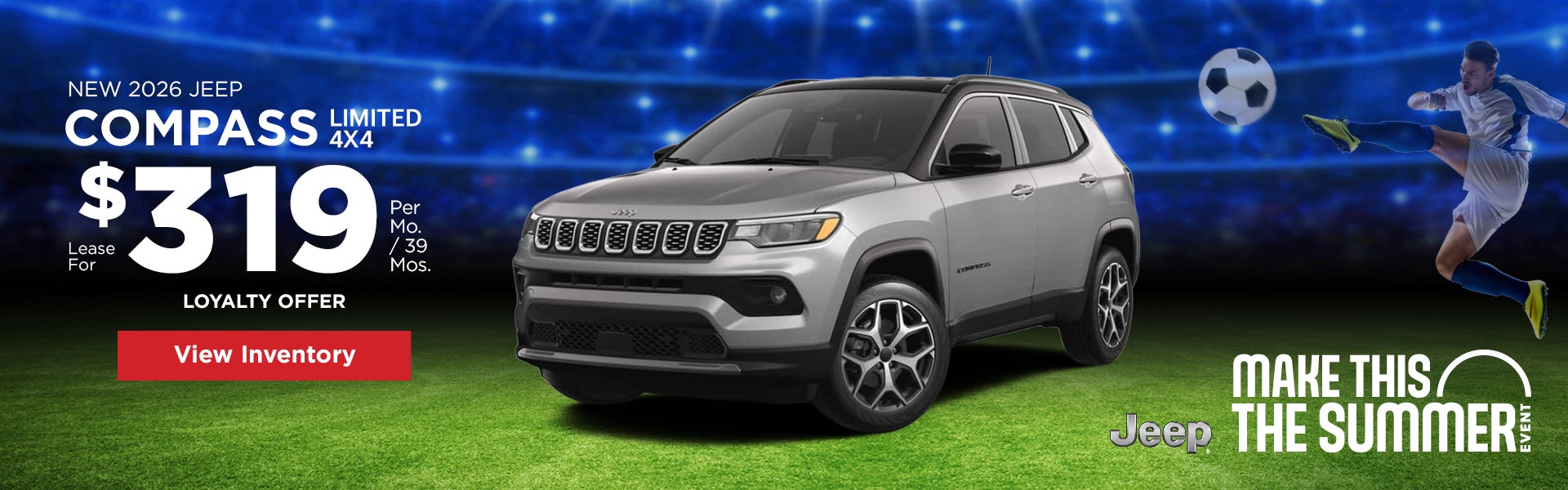 New 2026 Jeep Compass Limited 4x4