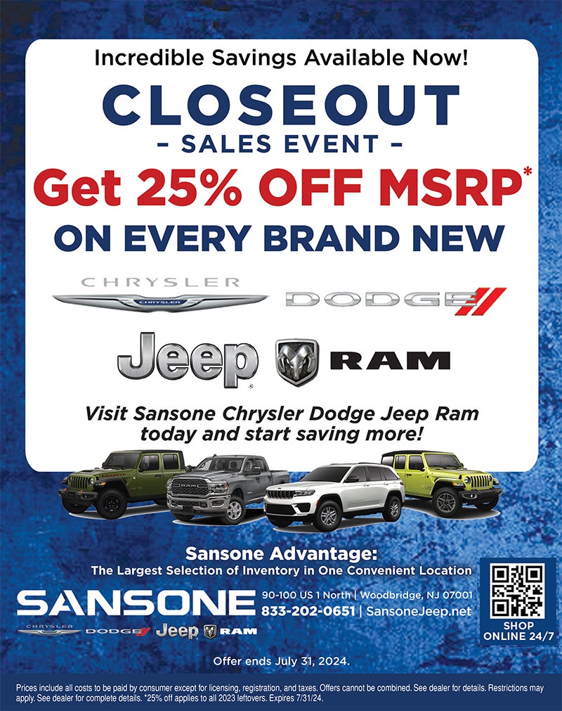 Closeout Sales Event